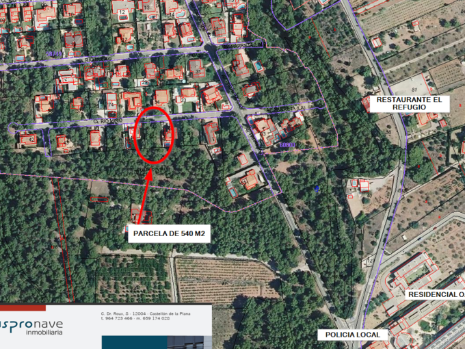 VENTA PARCELA EN MONTORNES- Ref X00159
